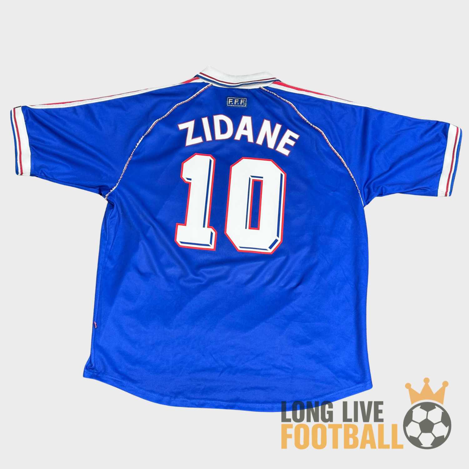 Maillot Zidane 1998 Vrai Maillot France 98 MAILLOT VINTAGE