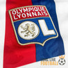 Blason brodé de l’Olympique Lyonnais sur le maillot 2010/2011
