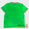 Dos du maillot rétro Saint-Étienne 1975-76 Le Coq Sportif vert uni