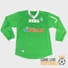 Face avant complète du maillot AS Saint-Étienne 99 00 manches longues col blanc