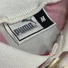 Etiquette de taille M Puma sur le maillot de Cannes 2001 2002