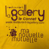 Sponsors restaurant La Gallery Le Cannet et Ma Nouvelle Mutuelle sur le maillot AS Cannes extérieur 2012-2013