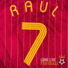 Flocage officiel Raúl numéro 7