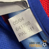 Étiquette d’authenticité Adidas du maillot France Euro 2004 Zidane avec numéro de série 641768