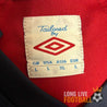 Étiquette Umbro Tailored By sur maillot LOSC Lille 2012-2013 floqué Kalou