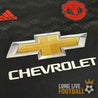 Sponsor Chevrolet sur le maillot noir third Manchester United 2015/2016
