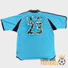 Maillot de l'OM 2000-2001 version extérieure, sponsor Ericsson, floqué Gallas