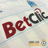 Face du maillot OM domicile 2010-2011 blanc sponsor Betclic floqué Gignac numéro 10