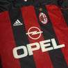 Sponsor Opel maillot AC Milan 2000-2001 Shevchenko