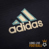 Logo Adidas du maillot OM 1999-2000 floqué Ravanelli numéro 11