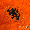 Écusson brodé lion néerlandais sur le maillot Pays-Bas Euro 2020