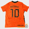 Maillot domicile Pays-Bas Euro 2020 Memphis Depay #10 vu de face