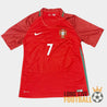 Maillot Portugal Euro 2016 Cristiano Ronaldo 7 face