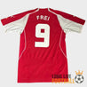 Dos du maillot Suisse Euro 2004 domicile rouge Puma floqué Frei numéro 9