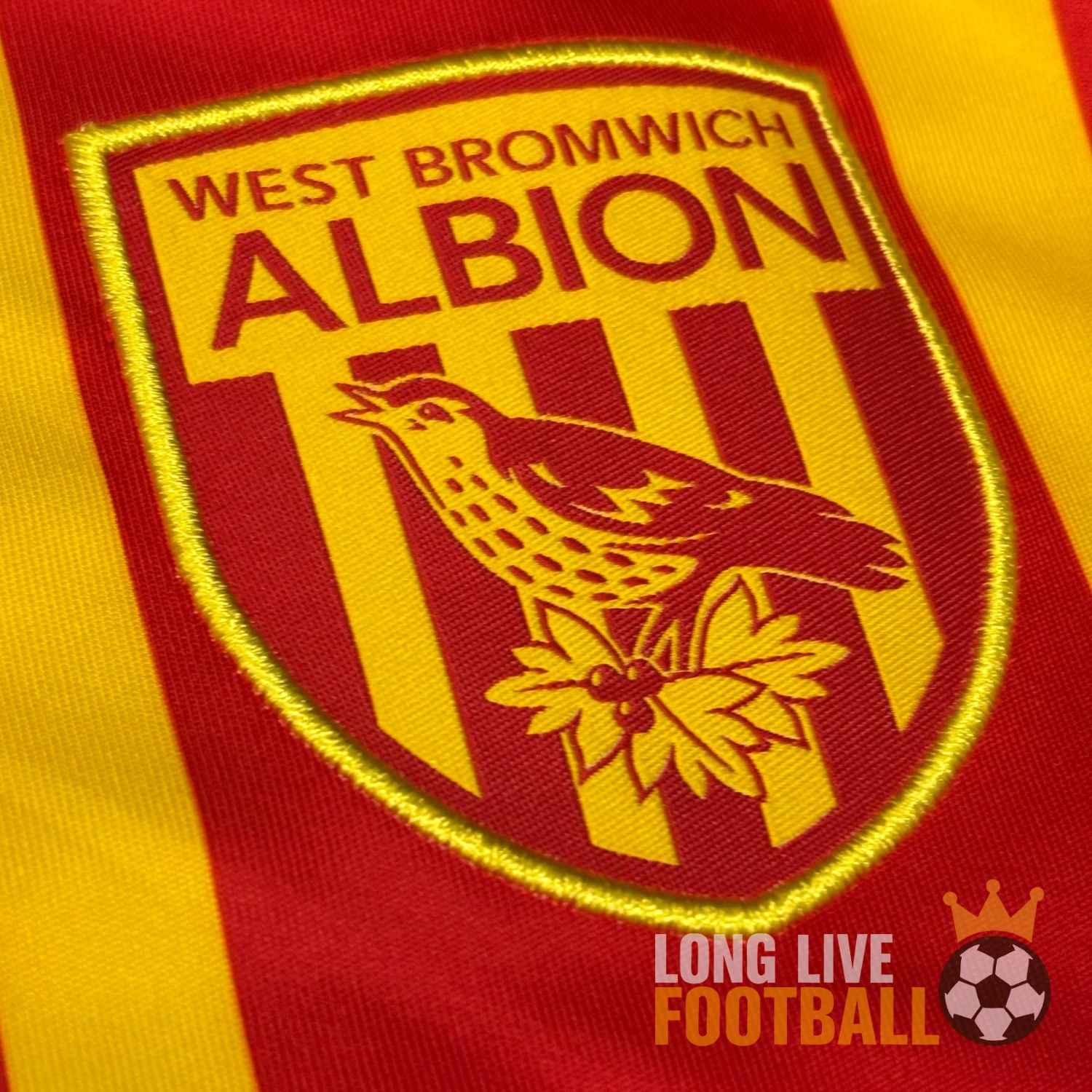 MAILLOT VINTAGE WEST BROMWICH ALBION 2020/2021 (L) – LONG LIVE