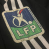 Patch manche Ligue 1 LFP sur le maillot de gardien de but à l'OM 2008/2009 floqué Mandanda #30