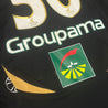 Sponsor Groupama sur le maillot de gardien de but à l'OM 2008/2009 floqué Mandanda #30
